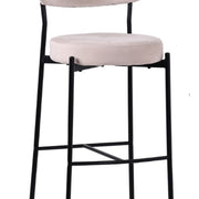 Tabouret en velours Verona 75cm