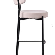 Tabouret en velours Verona 75cm