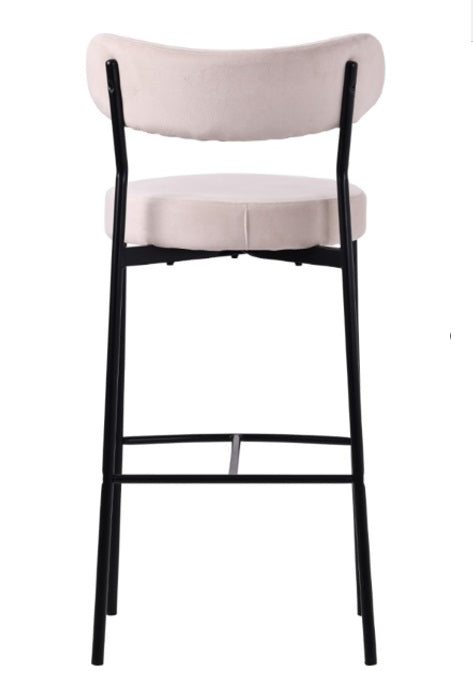 Tabouret en velours Verona 75cm