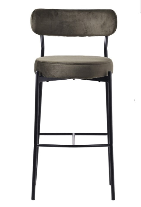 Tabouret en velours Verona 75cm