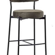 Tabouret en velours Verona 75cm