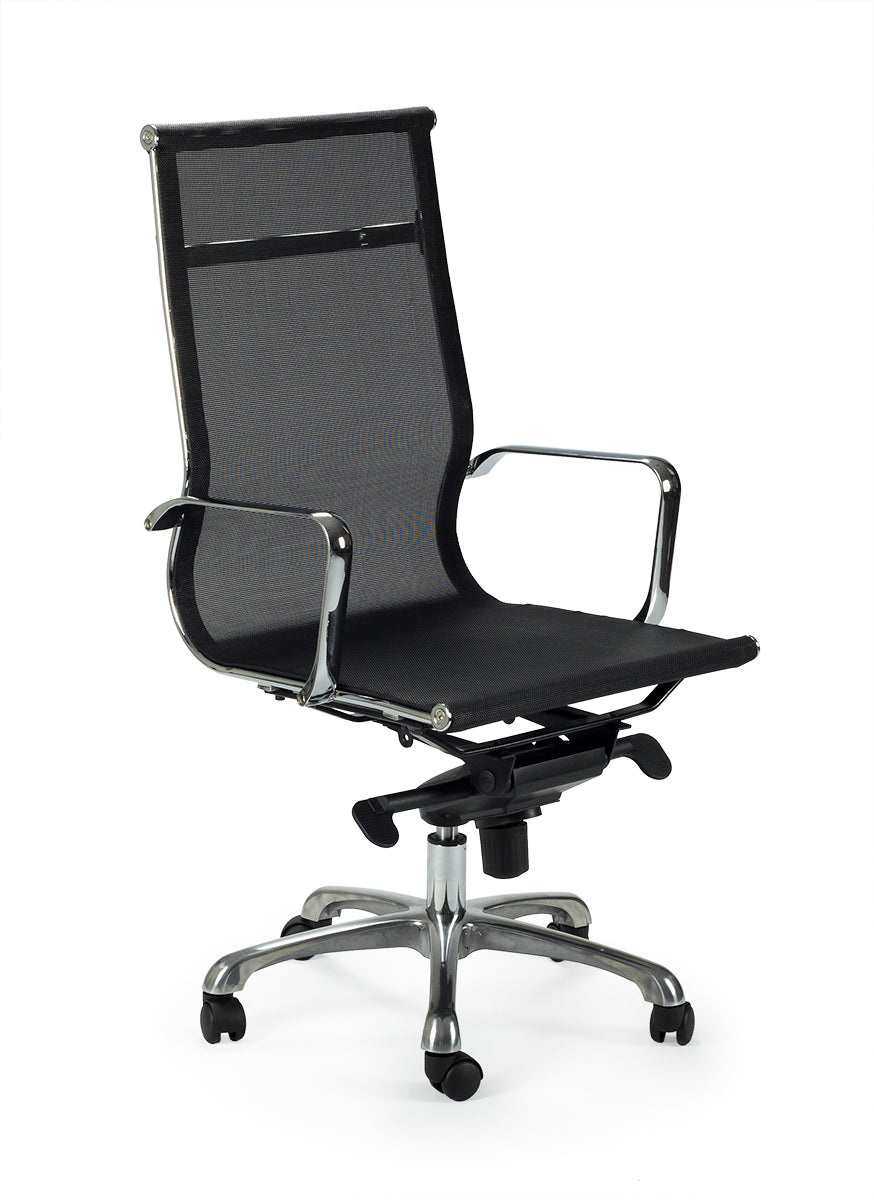 Sillón de oficina respaldo alto Alaska malla