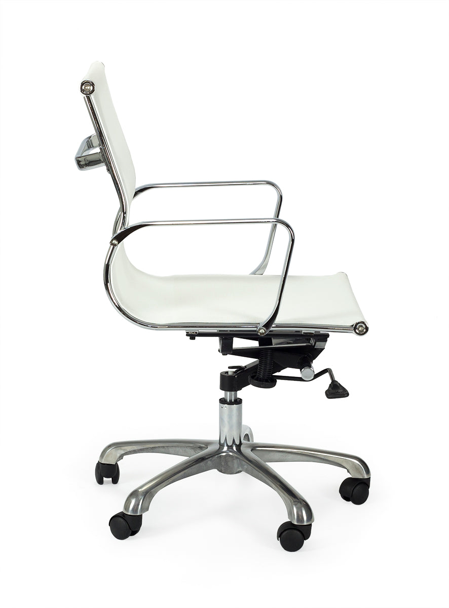 Sillón de oficina respaldo bajo Alaska malla