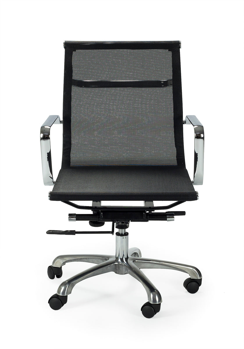 Sillón de oficina respaldo bajo Alaska malla