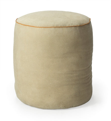 puff vintage redondo para comedores con ambientes vintage | Mueblestudio