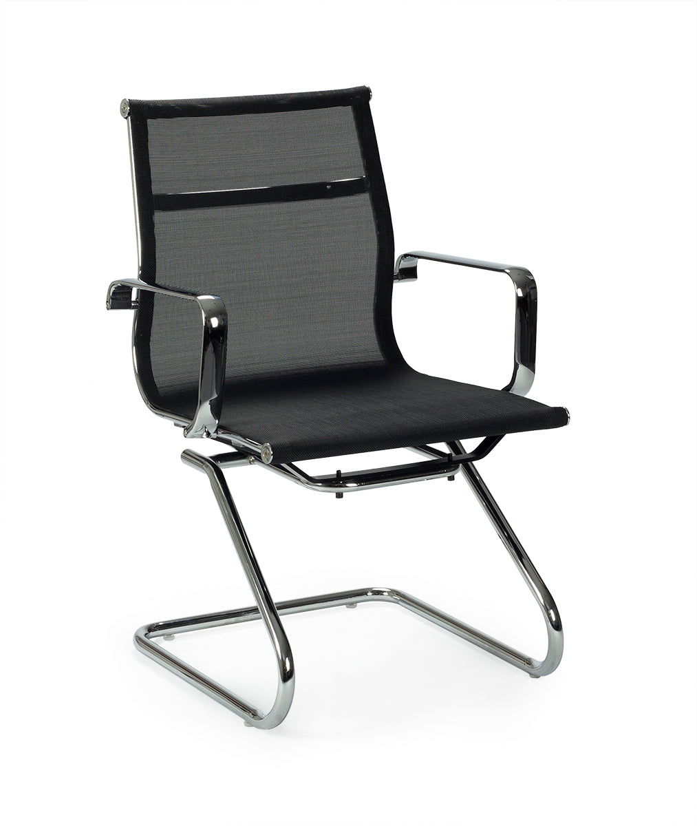 Silla confidente de oficina Alaska Malla