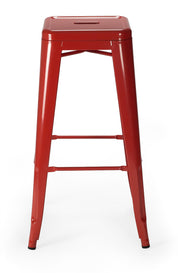 Taburete apilable vintage lix color