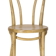 Silla De Comedor Vintage Madera Tone round