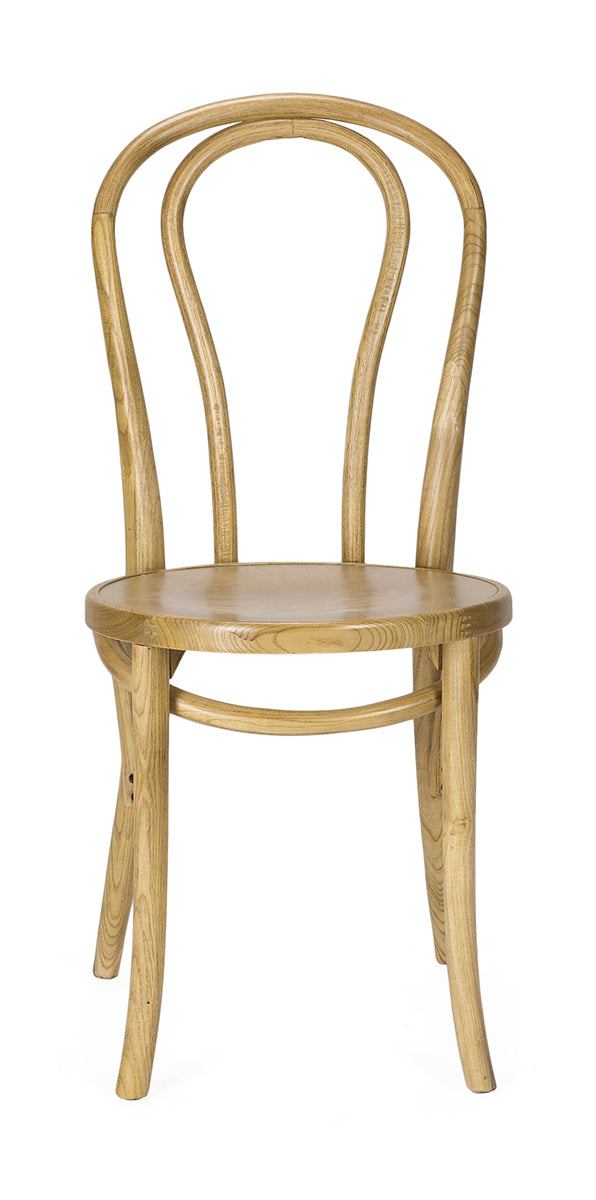 Silla De Comedor Vintage Madera Tone round