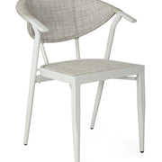 Silla Parisina Bistro Lucien blanca