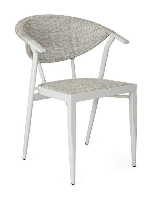 Silla Parisina Bistro Lucien blanca