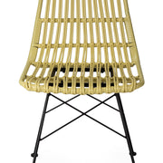 Chaise de salle à manger en rotin synthétique Konos