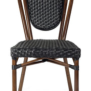 Silla de exterior Parisina Bistró - negro