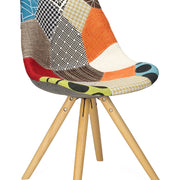 Silla de comedor Georgia Patchwork