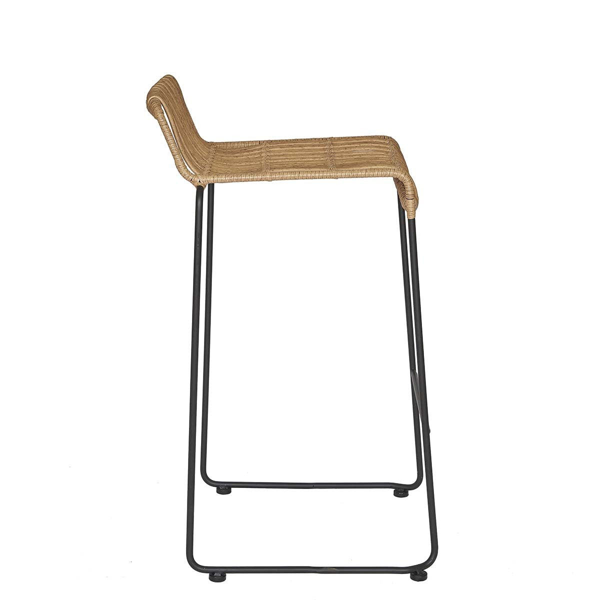 Taburete de rattan sintético Billy