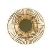 Espejo de rattan D.70 Libra