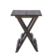 Mesa exterior plegable 61x 46cm Tristan
