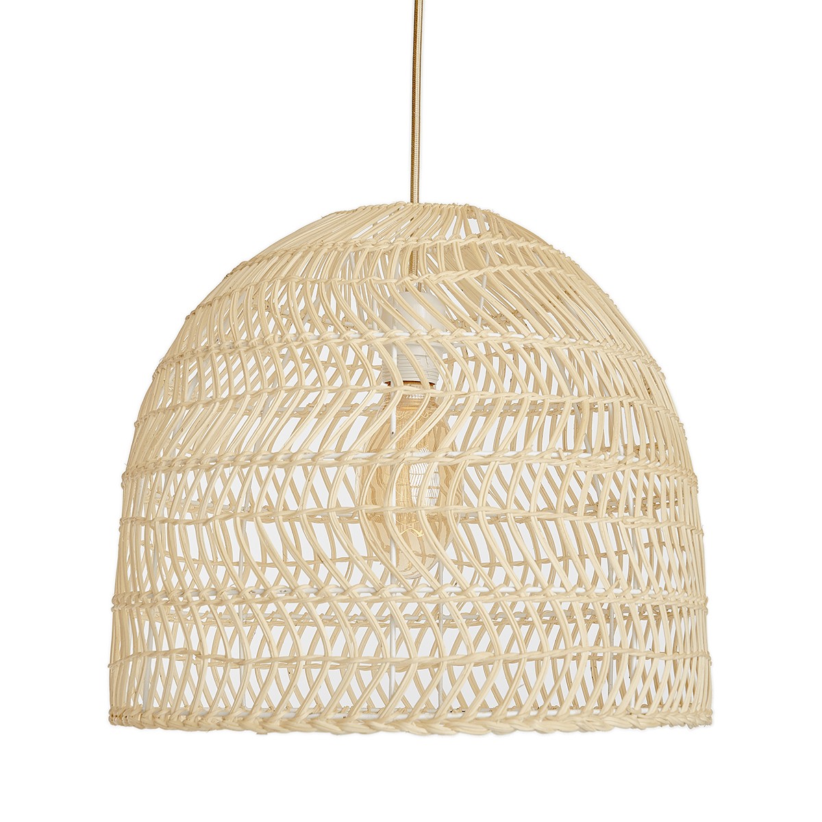 Lámpara de techo rattan Alisha 40D