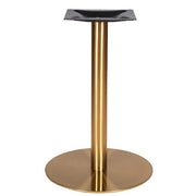 Base de mesa acero inoxidable oro 45 - 50 - 60 cm