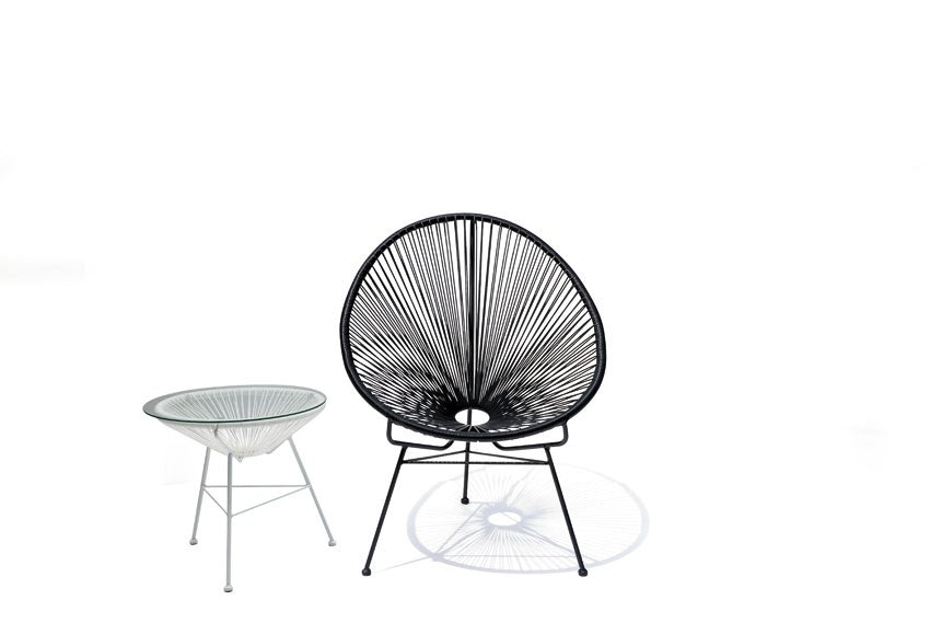 Mesa de jardin Acapulco Negro
