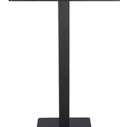 Mesa bar Atenas alta tapa mármol cuadrado 70-60 cm