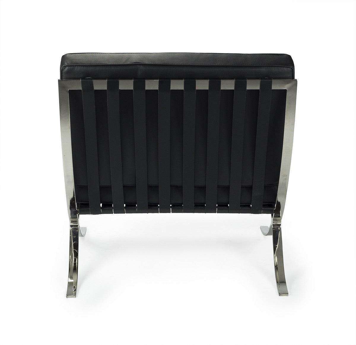 Fauteuil semi-cuir Barna