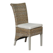 Silla de comedor respaldo alto ratán Balsam