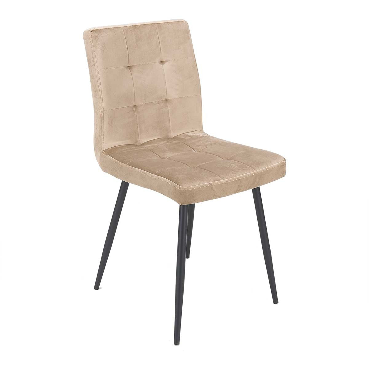 Silla de comedor terciopelo Lind