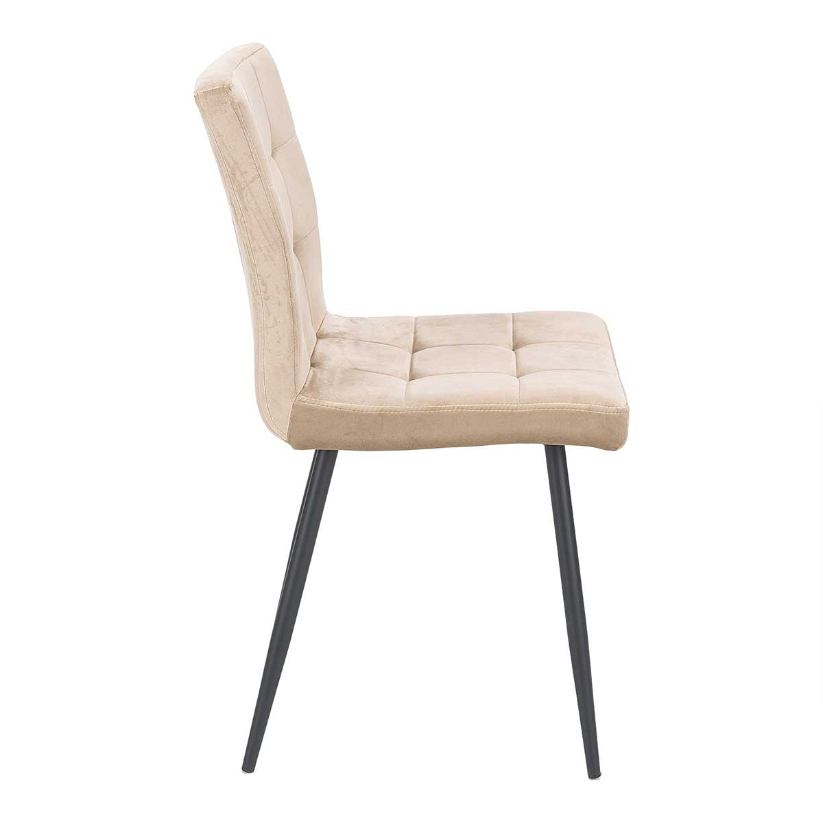 Silla de comedor terciopelo Lind