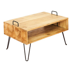 Mesa de centro madera vintage Charm