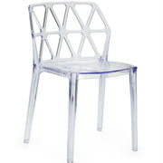 Silla de comedor transparente Greta