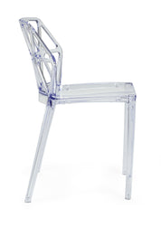 Silla de comedor transparente Greta