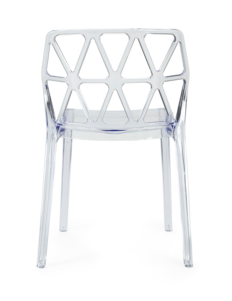 Silla de comedor transparente Greta