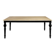 Mesa de comedor 200cms rústica madera de olmo Duomo