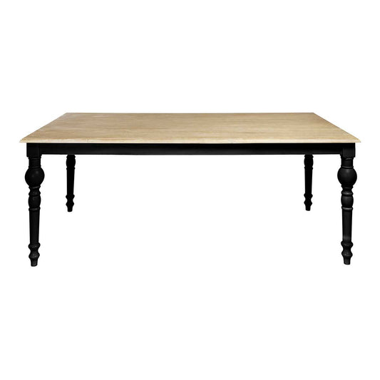 Mesa de comedor 200cms rústica madera de olmo Duomo