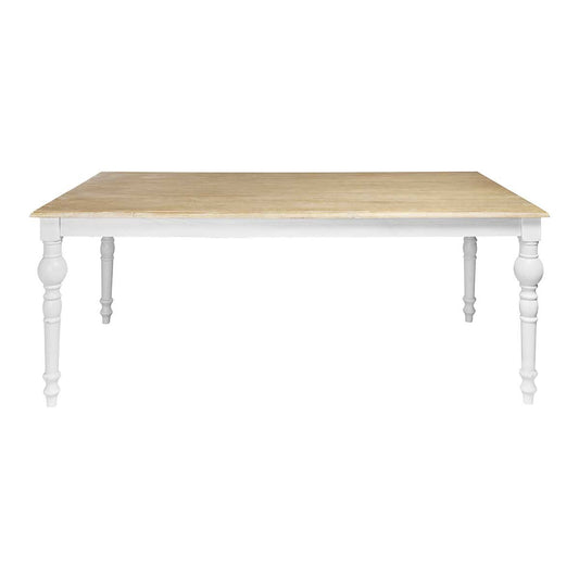 Mesa de comedor 200cms rústica madera de olmo Duomo