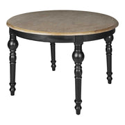 Mesa de comedor redonda 120Ø madera colonial Montreal