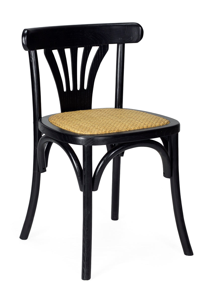 Silla de comedor bistró de madera Everest