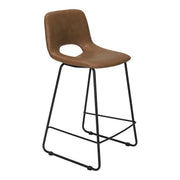 Taburete de bar vintage 65cms camel Wonder