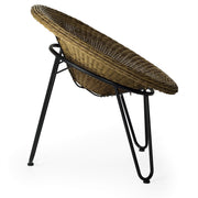Silla exterior de ratán Nidus