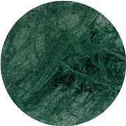 Mesa tulip acero inoxidable oro mármol verde 120cms