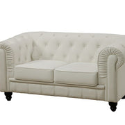 Canapé Chester 2 places en semi-cuir