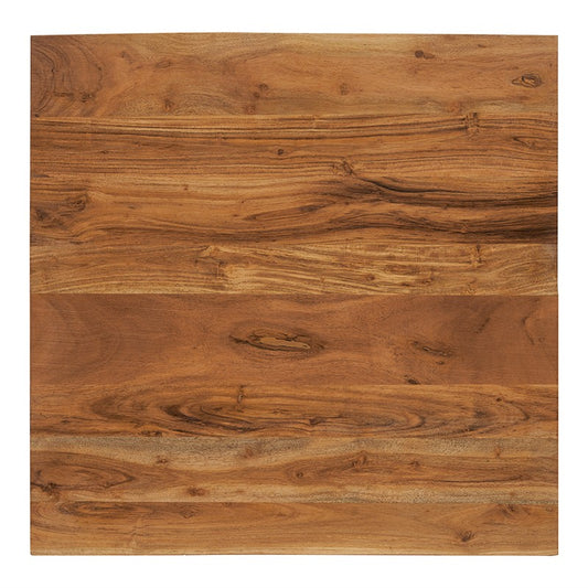 Tablero de madera de acacia Yuls 70 x 70