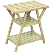 Mesa auxiliar de madera Borys colores