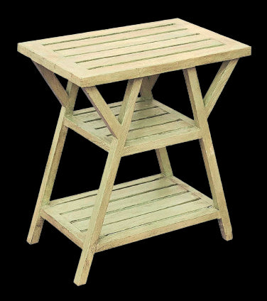 Mesa auxiliar de madera Borys colores