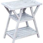 Mesa auxiliar de madera Borys colores