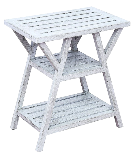 Mesa auxiliar de madera Borys colores