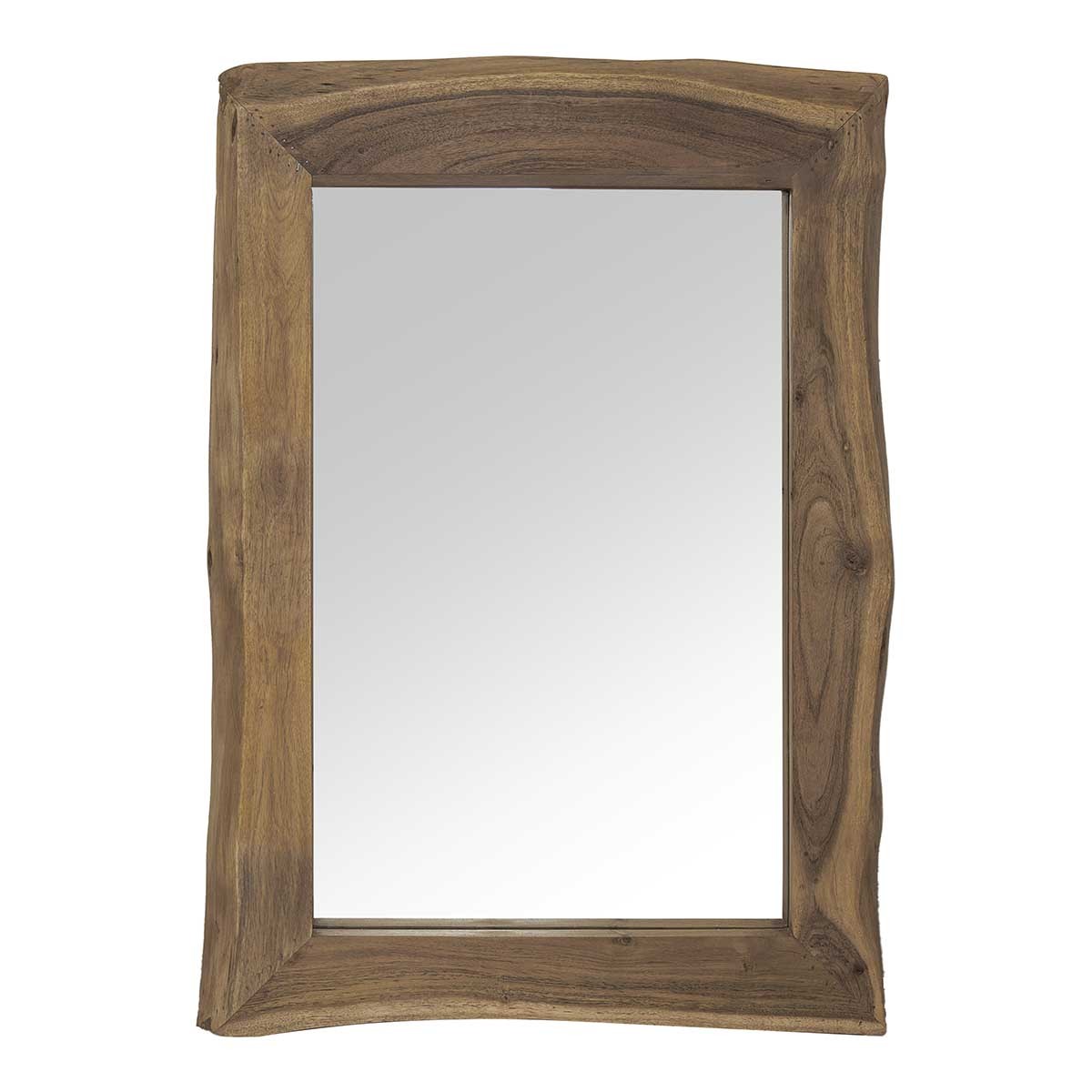 Espejo de pared de madera Drew