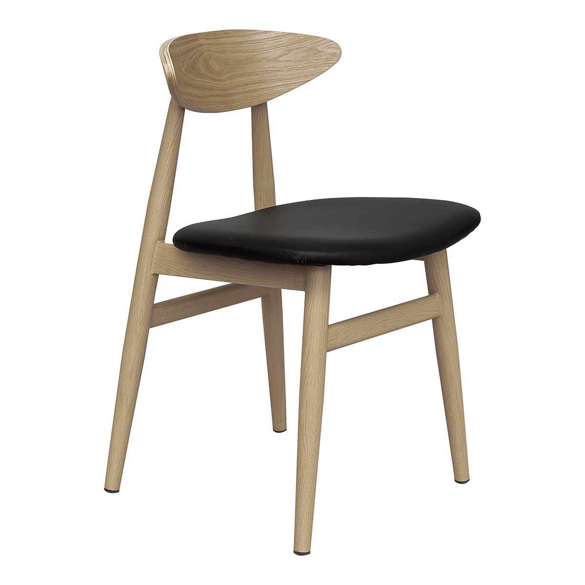 Silla de comedor danesa Reysa