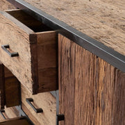 Aparador de madera y acero Lumier